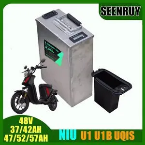 DONGSHUAI Batterie 8,4V 7200-18000mAh Pour Lampe Vélo – Polymère Lithium, Compacte, Avec étui, Bleu Ou Noir Aléatoire