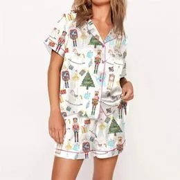 Robe Casse-Noisette à Paillettes – Manches Longues – Boutonnée – Noël & Fêtes – S à XXL