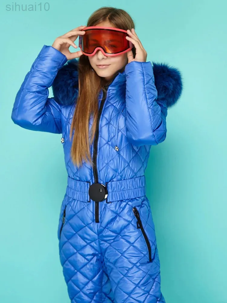 Combinaison Ski Femme Zipper Hiver Snowboard combinaison de neige Ski  Vetement Chaud Capuche Peluche combinaison ski Ski Costume Jumpsuit Chaude