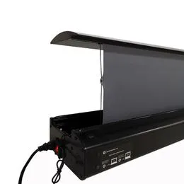 WEMAX Pantalla de proyector portátil ALR de 50 pulgadas, pequeña pantalla  de rechazo de luz ambiental portátil, pantalla de proyección retráctil HD