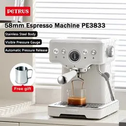 Baguette à Vapeur Améliorée Pour Delonghi EC680/EC685 Et Rancilio – Avec Buses 1 Trou Et 3 Trous, Acier Inoxydable, 15 Cm