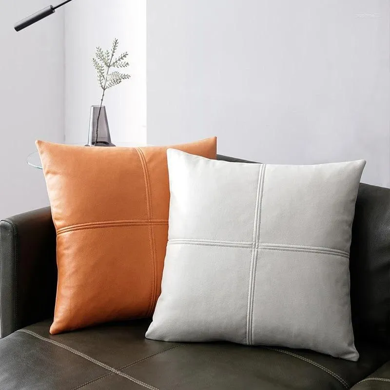 Set di 2 federe cuscini divano 45 x 45 cm Corallo quadrato - in tessuto di  ciniglia, con cerniera - federa cuscino 45x45 decorative per divano,  soggiorno, camera da letto, ufficio : : Casa e cucina