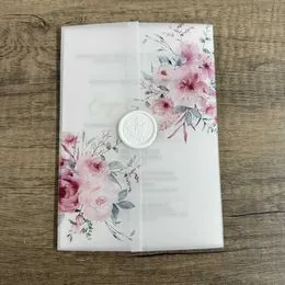 Jackets De Vitela Con Cinta: Paquete De 50, Tarjetas De Invitacion De Boda Dobladas, Envolturas De Papel Artanal Para Cumpleaños, Baby Shower Más De 8,55 € | DHgate