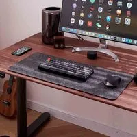 Acheter Grand tapis de bureau pour ordinateur de bureau, tapis de souris,  clavier, tapis de souris en feutre de laine, coussin pour ordinateur  portable, tapis antidérapant pour bureau d'écriture