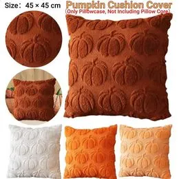 Coussin Décoratif Citrouille En Peluche - Coussin Halloween Et Thanksgiving - 20 Cm (plusieurs Couleurs) - Tissu Doux - 12