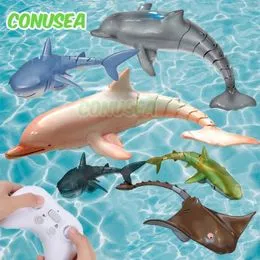 Bonbela Jouet baleine télécommandé 2,4 G - Mini jouet de plongée électrique avec mouvement agile extrêmement réaliste pour piscines et baignoires (bleu Bonbela Jouet baleine télécommandé 2,4 G - Mini jouet de plongée électrique avec mouvement agile extrêmement réaliste pour piscines et baignoires (bleu