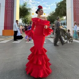 Vestido De Graduación De La Sirena Del Estilo Negro Del Estilo