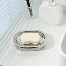 Porte-savon Vintage En Céramique Blanc Cassé Pour Baignoire - France