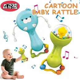 Maracas De Madera Para Niños – Set De 10, Juguete Musical Educativo Para Ritmo Y Coordinación