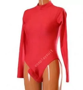 IMEKIS Vrouwen Lange Mouw Bodysuit Spandex Ballet