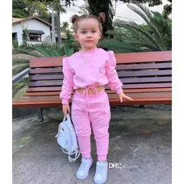 Conjunto de ropa para niña de 2 a 6 años, abrigo de manga larga