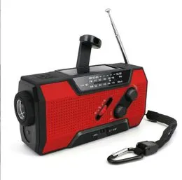 PRUNUS Radio solaire à manivelle 924 10 000 mAh/37 000 mWh, piles AAA, radio météo AM/FM/SW, chargement USB, lampe de poche et lampe de lecture PRUNUS Radio solaire à manivelle 924 10 000 mAh/37 000 mWh, piles AAA, radio météo AM/FM/SW, chargement USB, lampe de poche et lampe de lecture