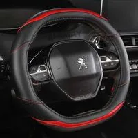 Pour Peugeot 308 2014 ~ 2020 Ii T9 308 SW 308 cc Housse de volant de  voiture en fibre de carbone + Pu Cuir Auto Accessoires Intérieur