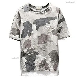 T-shirt Camouflage Enfant Unisexe – 12-13 Ans – 100% Coton – Neuf étiqueté