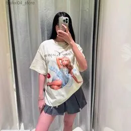 Camiseta Oversize De Sabrina Carpenter - Estampada, Algodón, Unisex, Tallas XS A 4XL