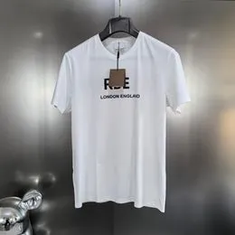 Men Casual T Shirts England 100% Cotton London Brit Clothes Short