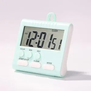 Reloj despertador fuerte, reloj despertador vintage, reloj despertador de  doble campana para dormir pesado, silencioso y sin tictac, esfera 3D de 4