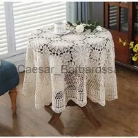 Vente en gros Nappe Au Crochet Carré à bas prix