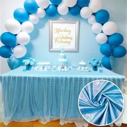 Jupes de table rondes élégantes – Parfaites pour les mariages et les événements