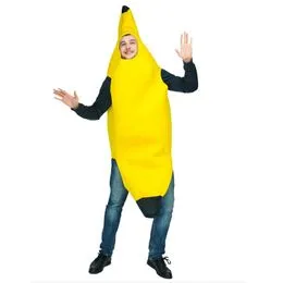 Disfraz de plátano para niño y niña. Disfraces frutales