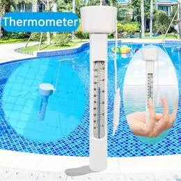 Thermomètre Spa Jacuzzi Thermomètre Flottant Piscine Digital - Sonde Température Eau Avec Cordon - Pour Bassin, Spa Et Aquarium Thermomètre Flottant Piscine Numérique