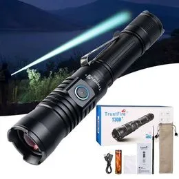 Lampe Torche LED Ultra Puissante 99000000LM Rechargeable USB - Lampe Tactique Extrême