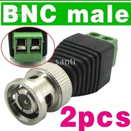 Coaxial a cámara CCTV Video Balun BNC Conector accesorios de seguridad