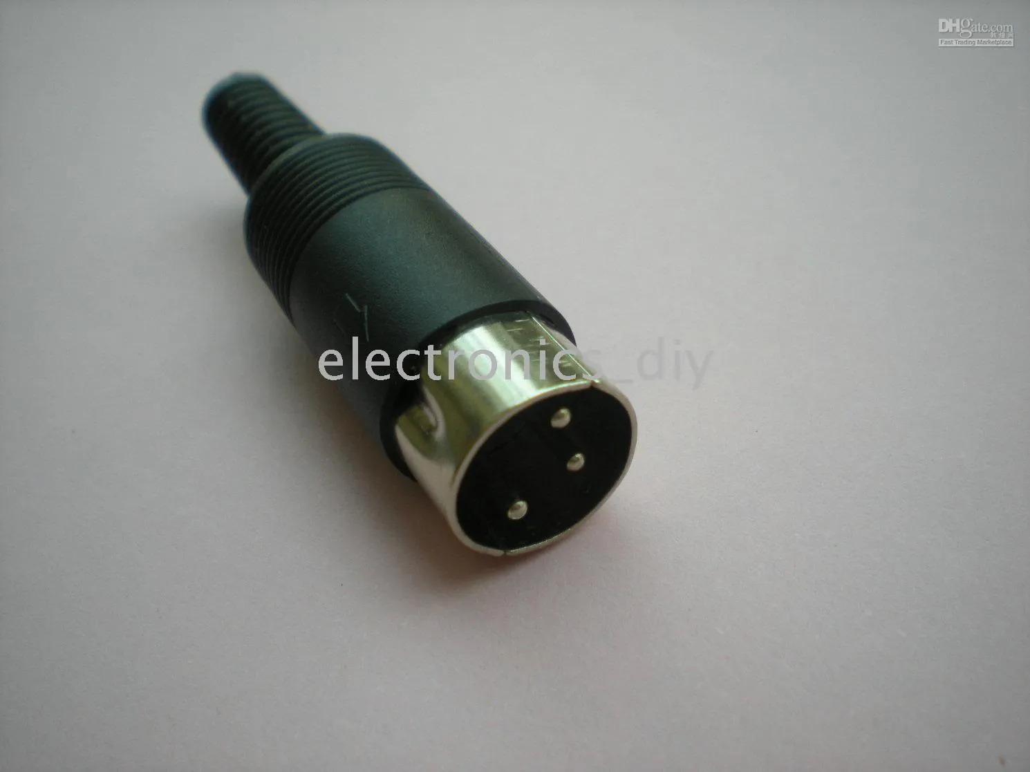 Connecteurs DIN Mâle/femelle Soudables - 3, 4, 5, 6, 7, 8 Broches | Pour Audio, MIDI, Câblage électronique