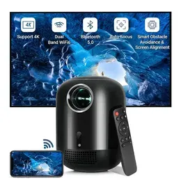 Yt500 Mini proyector Smart TV Wifi Cine en casa portátil Sincronización de  batería Teléfono Beamer Proyectores LED Comptiable con películas 4k