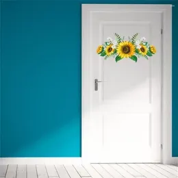 Cortinas para puerta delantera, paneles de cortina de puerta con diseño de  flores de cerezo, protección de privacidad con bolsillo para barra