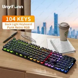 Juego De Teclado Y Ratón Para Juegos Crack Rainbow Glow Con Retroiluminación, Periférico Luminoso Para Juegos, Teclado Mecánico Ergonómico Con Sensación - AliExprs