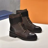 Bota militar plana Metropolis - Mujer - Zapatos