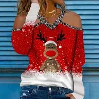 Blusas navideñas online para dama