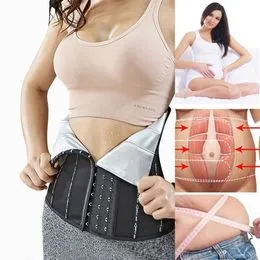 Entrenador de cintura para mujeres para reducir la grasa del vientre,  envoltura de entrenador de cintura para mujeres ajustable y antideslizante,  faja