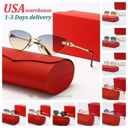 CARFIA Sunglasses Men Polarized, Fashion Metal Frame Rectangular, UV400 Fashion Glasses for Driving