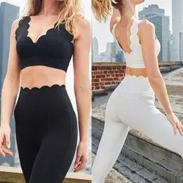 Chaleco De Yoga De Verano Para Mujeres Con Almohadilla De Cofre A