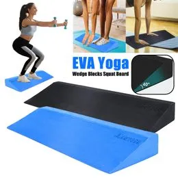 Cale Squat, Civière Planche Inclinée en Mousse Yoga pour