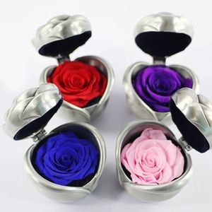 Faveur de mariage Naturel Fleur Fraîche Immortelle Rose Fête Des Mères Anniversaire Fille Ami Cadeau Invité Faveur Creative Mer Boîte-Cadeau