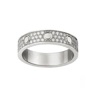 Anillo de boda de lujo chapado en oro y plata, conjunto de compromiso de diseñador, diamante para hombre, cjeweler, promesa de amor, anillos de moissanita para mujer ZB019 F23