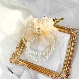 Bracelets de mariage élégant rose du poignet corsage fleur de mariée de mariage au poignet de la mariée fleur fleur de fleur de fleur de fleur de bal corsage booutonniere