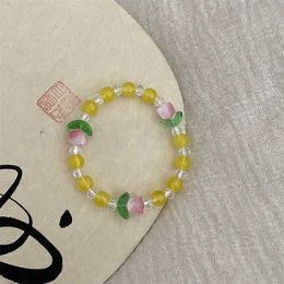 Bracelets de mariage Nouveau bracelet coréen élégant en tulipe