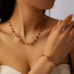 Bracelets de mariage Bracelet de pendentif rouge à la mode