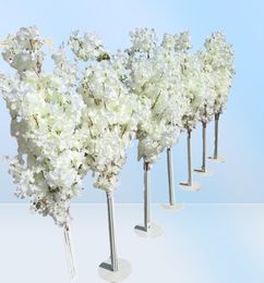 Décoration de mariage 5ft Tall 10 Faire un calibre artificiel Blosry Blossom Tree Roman Colonne Roads For Wedding Party Mall Open3560290