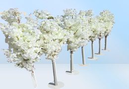 Décoration de mariage 5ft Tall 10 Coullot Slik Artificial Cherry Blossom Tree Roman Column Roads Roads for Wedding Party Mall Opend7001987