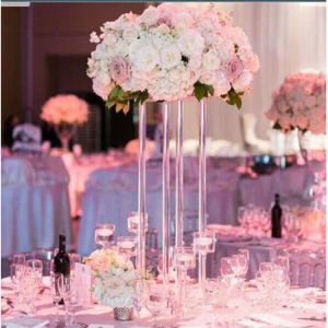 Bruiloftdecoratie acryl geometrische weg transparante bloemstand tafel decoratie bruid party decot 3acryl plintzzz