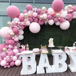 Decoración de boda, globos, guirnalda, arco, confeti, globo de boda, decoración de fiesta de cumpleaños, Baby Shower para niños 918