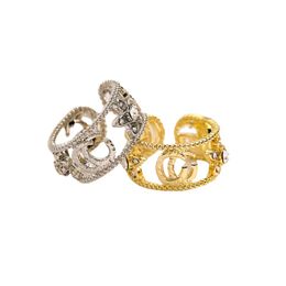 Weddingontwerpers Love Rings Luxury's Love Verstelbare Ring Luxe Designer Sieraden Klassiek Charmante prachtige sieraden Verjaardagscadeau Europees en Amerikaan