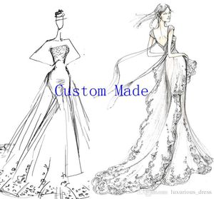 Robes de mariée Robe de mariée sur mesure subventiond017181820