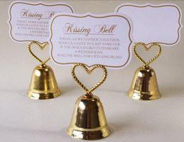 Bruiloft Gunst Party Decoratie - "Kissing Bell" Place Name Card / Photo Holder