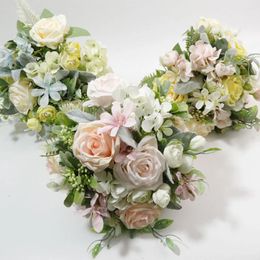 Bruiloft Bloemen Kunstzijde Rose Bouqets Voor Bruidsmeisjes Kerk Home Decor Florals Ramo De Novia Para Bodas